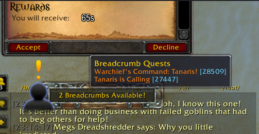 breadcrumb quest